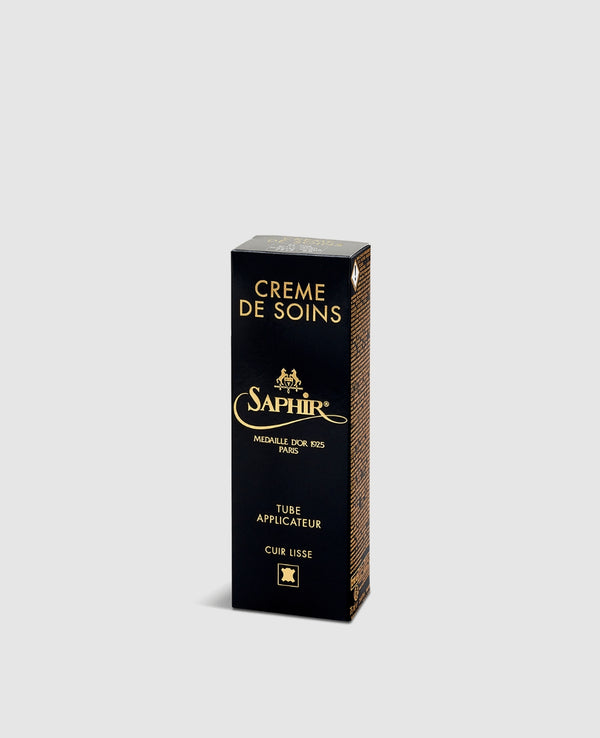 Crème de Soins – Shoe Care Cream for Smooth Leather - Black