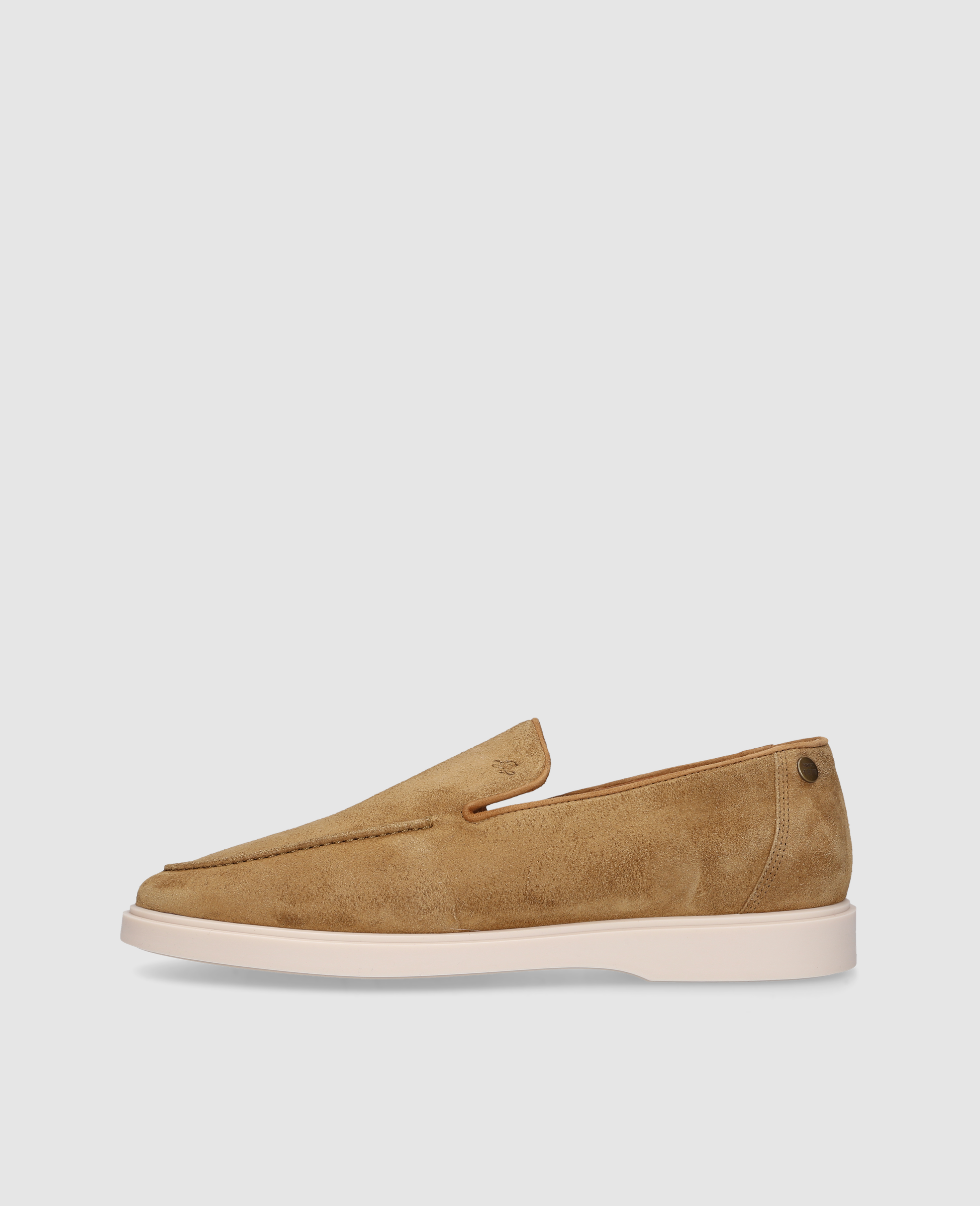 Genua Plain Loafer V - Light brown – Heinrich Dinkelacker