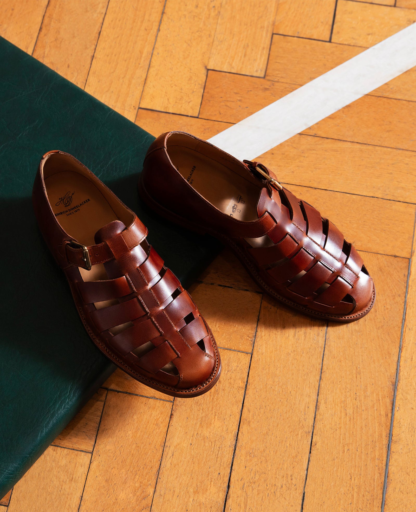 Classic leather sandals for men | Heinrich Dinkelacker