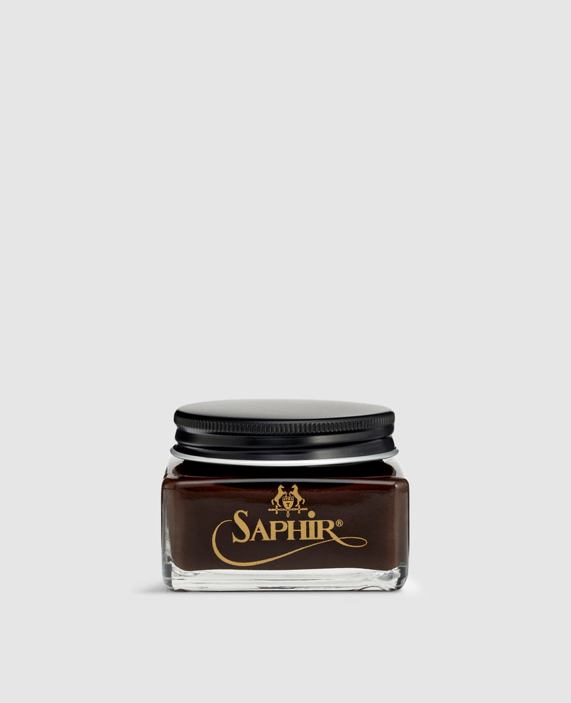 saphir tobacco brown Crme Surfine conditioners and polishes Saphir Pte De Luxe Wax