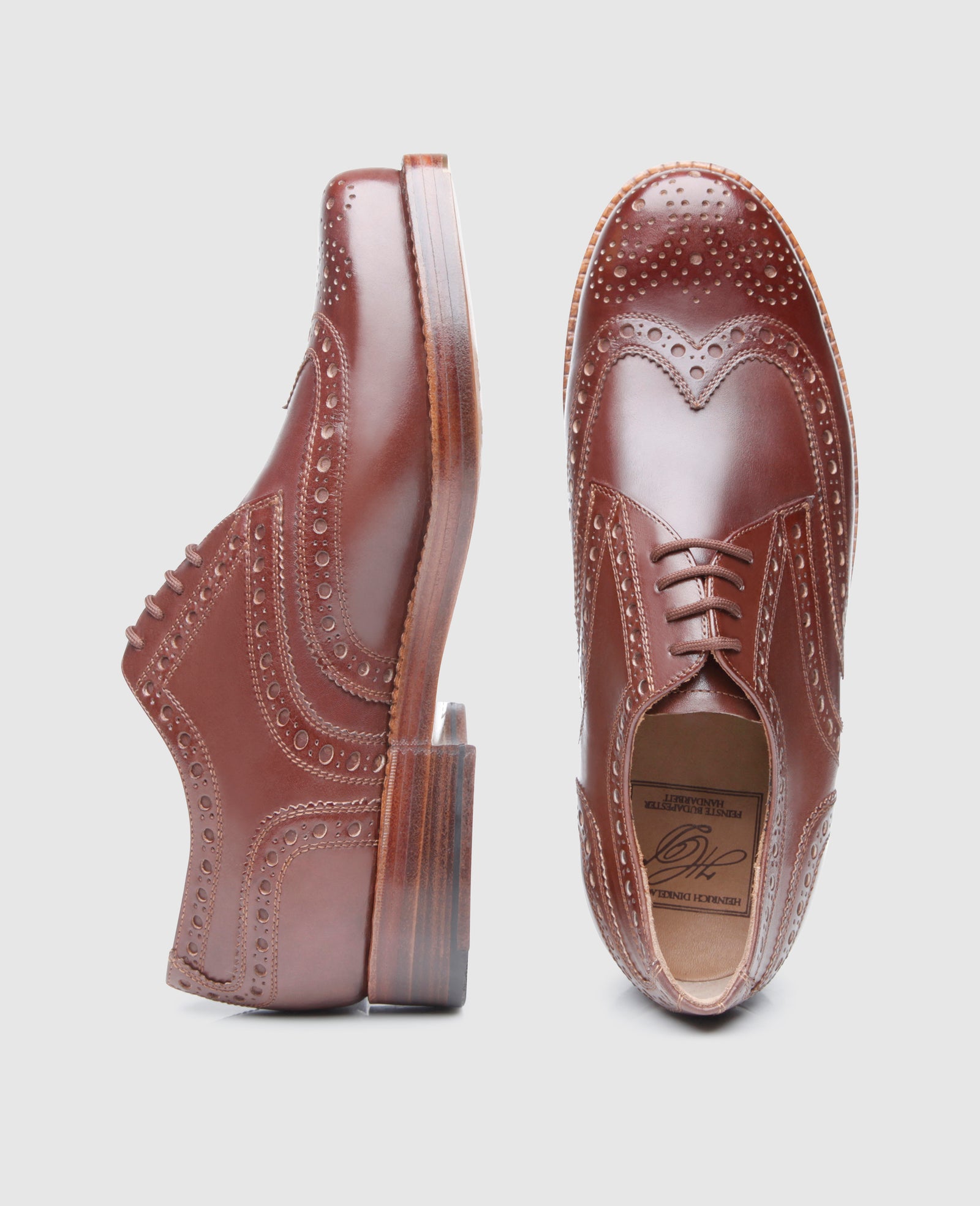 Frame-sewn Budapest men's shoe – Heinrich Dinkelacker