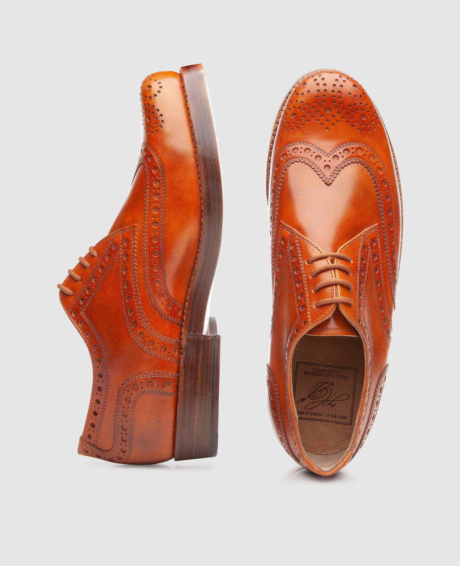 靴 00s VINTAGE HEINRICH DINKELACKER RIO Noble men's Haferl shoe in black-brown – Heinrich Dinkelacker