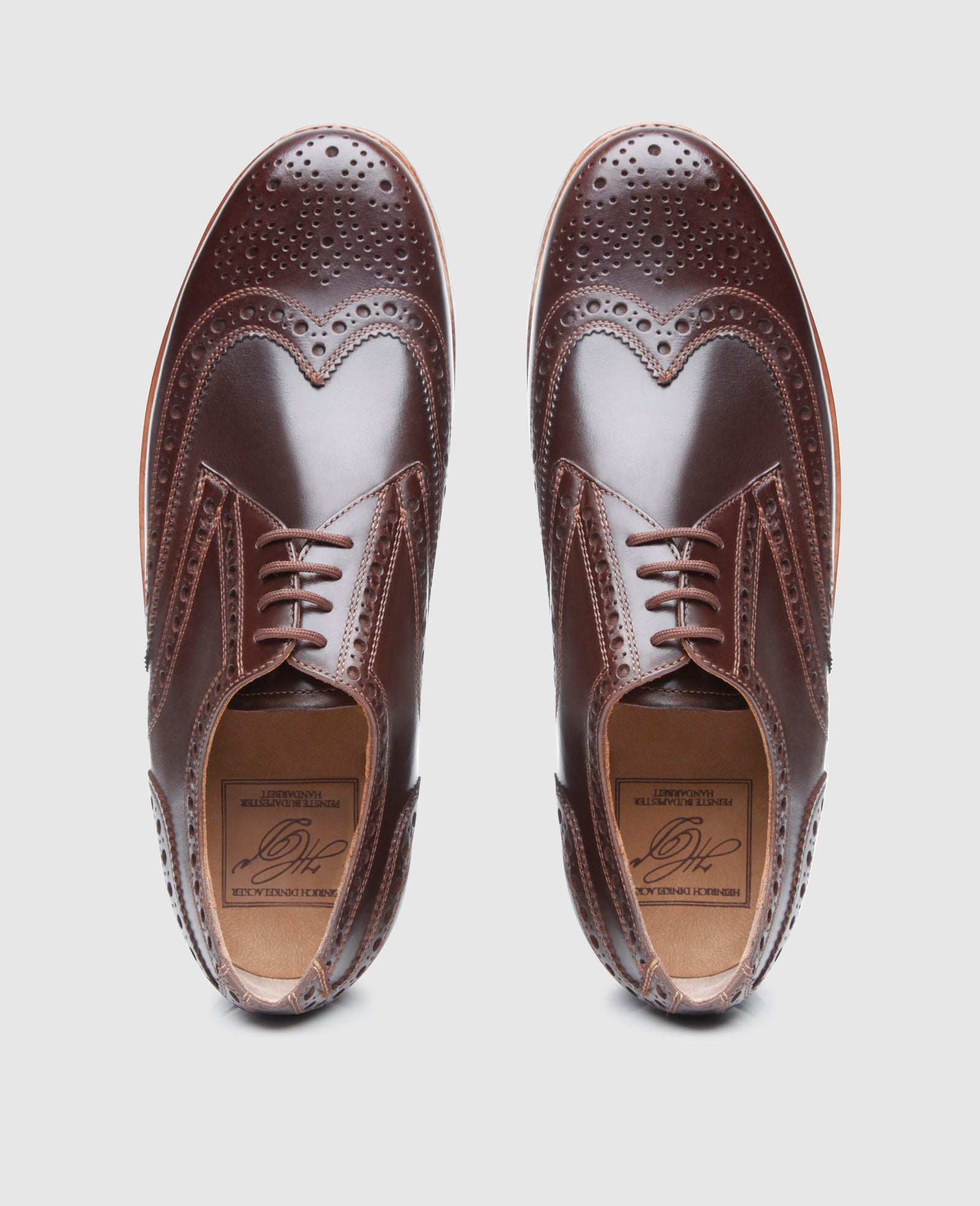 Frame-sewn Budapest men's shoe – Heinrich Dinkelacker