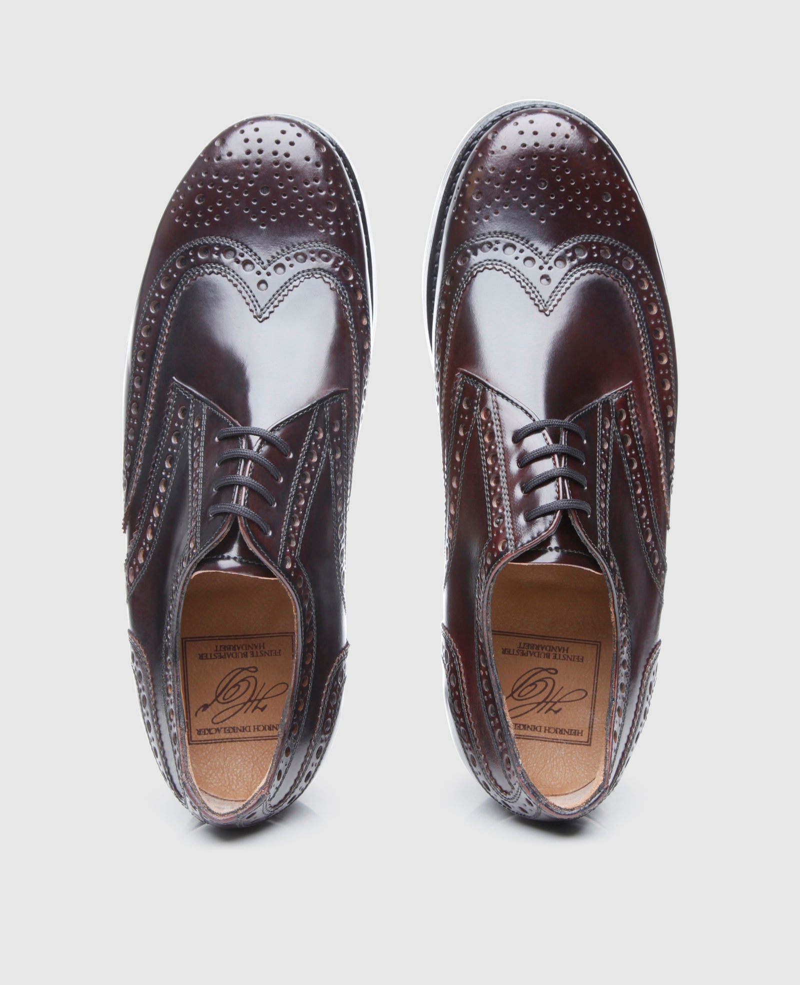 Budapest men's shoe made of Shell Cordovan – Heinrich Dinkelacker