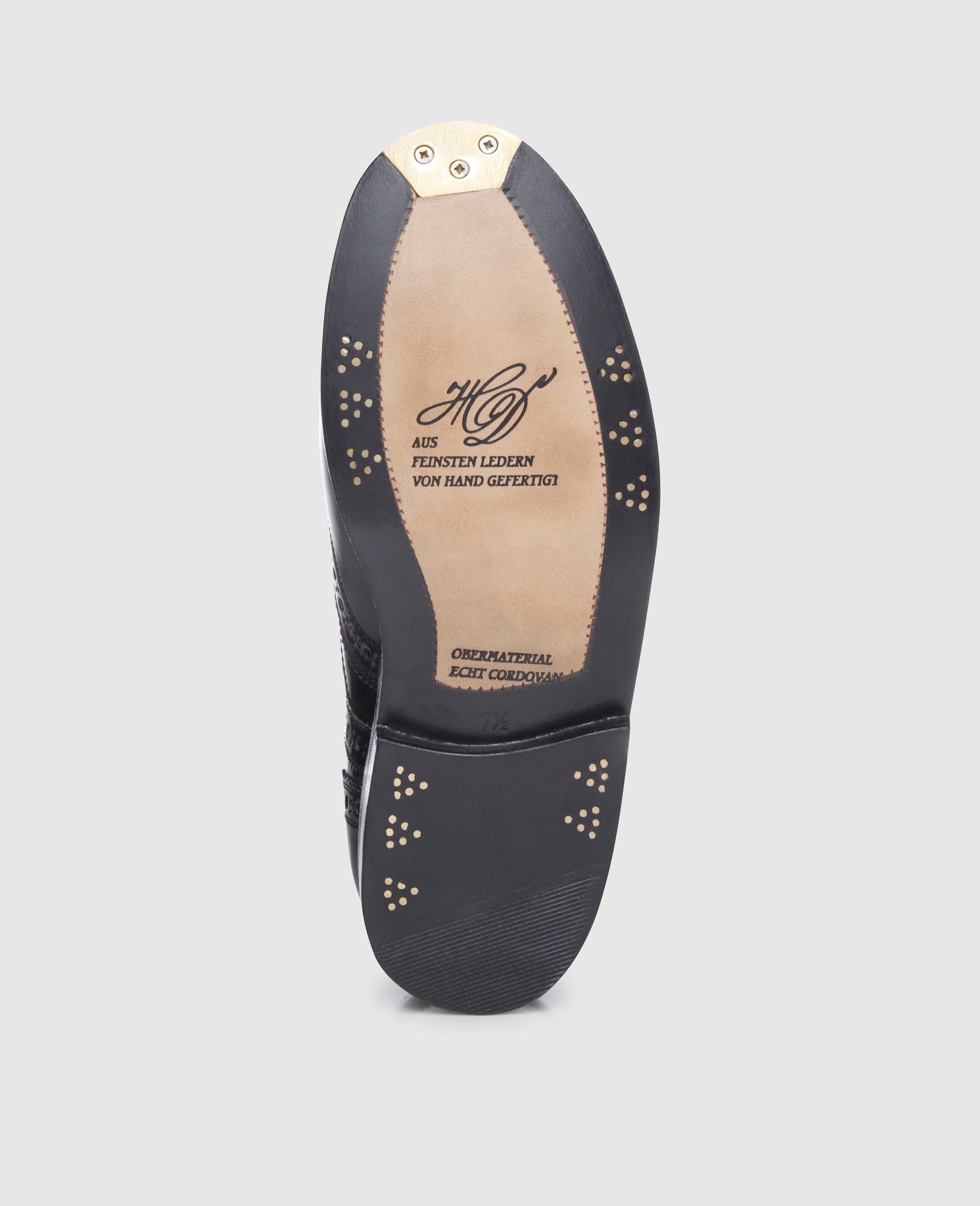 Budapest men's shoe made of Shell Cordovan – Heinrich Dinkelacker