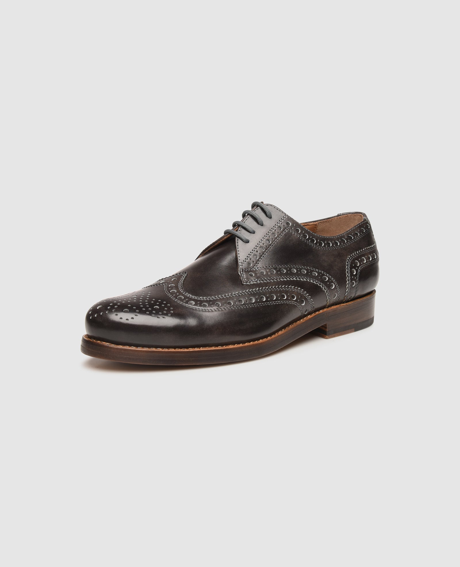 Heinrich Dinkelacker | Unique Full-Brogue Derby made from Toscana Calf