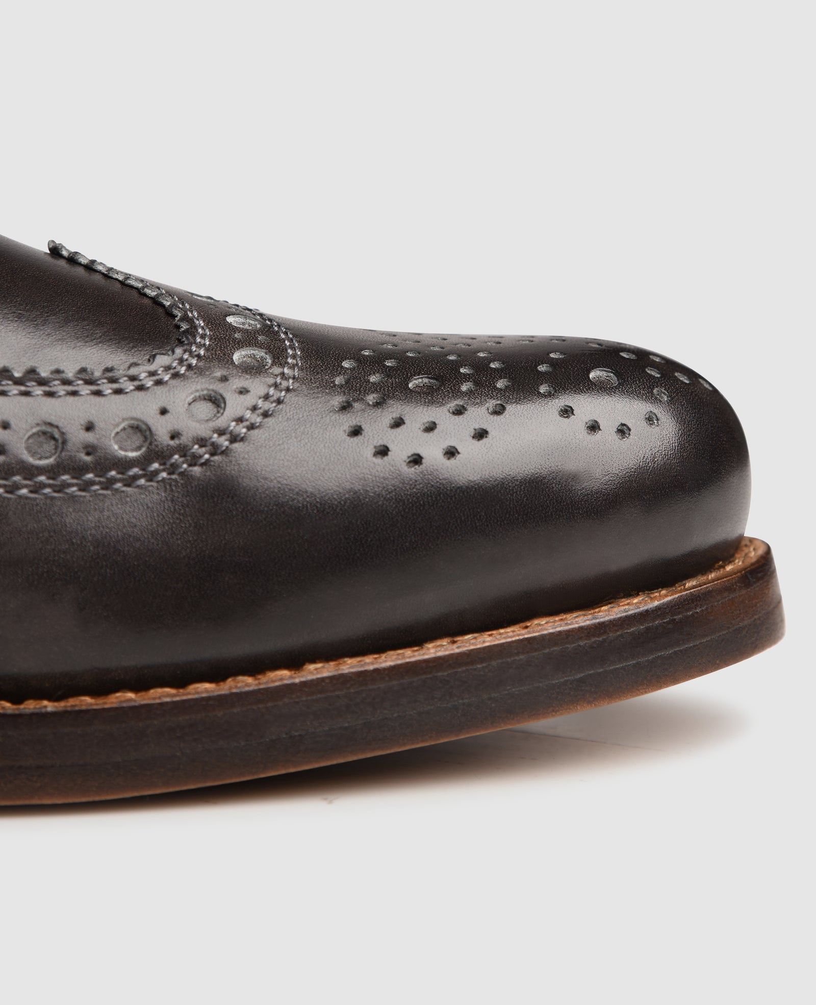 Heinrich Dinkelacker | Unique Full-Brogue Derby made from Toscana Calf