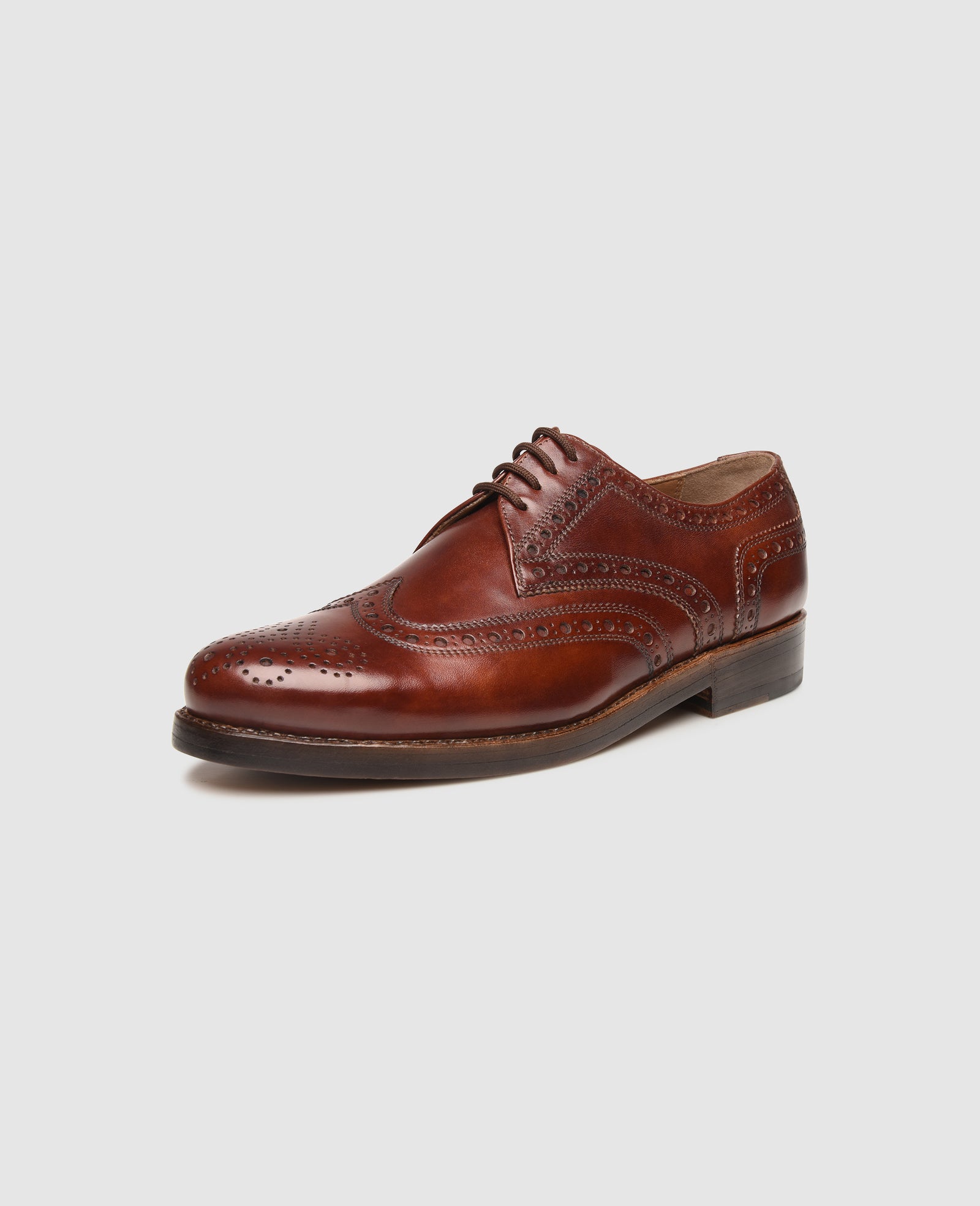 Heinrich Dinkelacker | Unique Full-Brogue Derby made from Toscana Calf