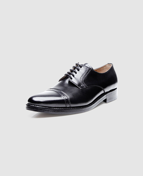 Milano Quarter-Brogue BC - Black