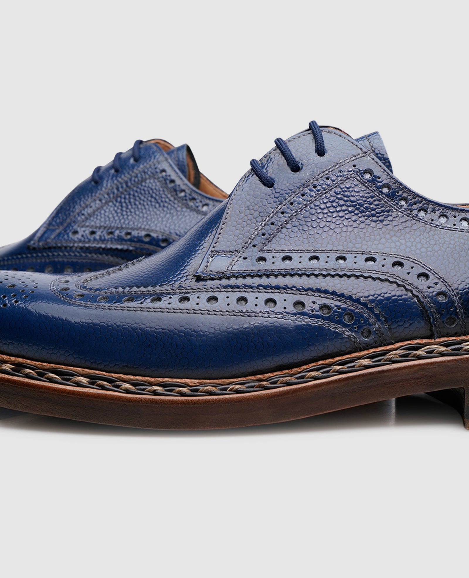 Exclusive Budapest men's shoe made of Art Grain – Heinrich Dinkelacker