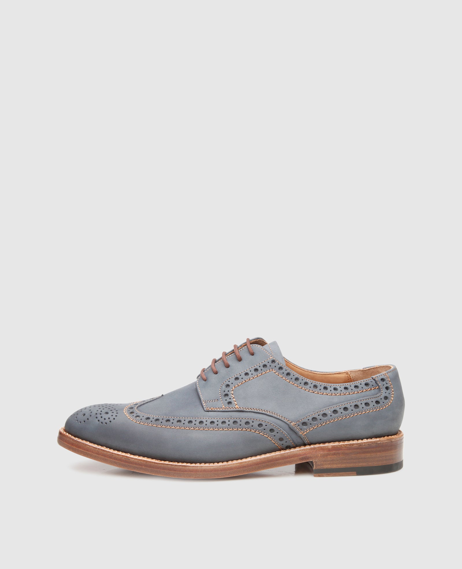 Stylish full brogue derby for men. – Heinrich Dinkelacker