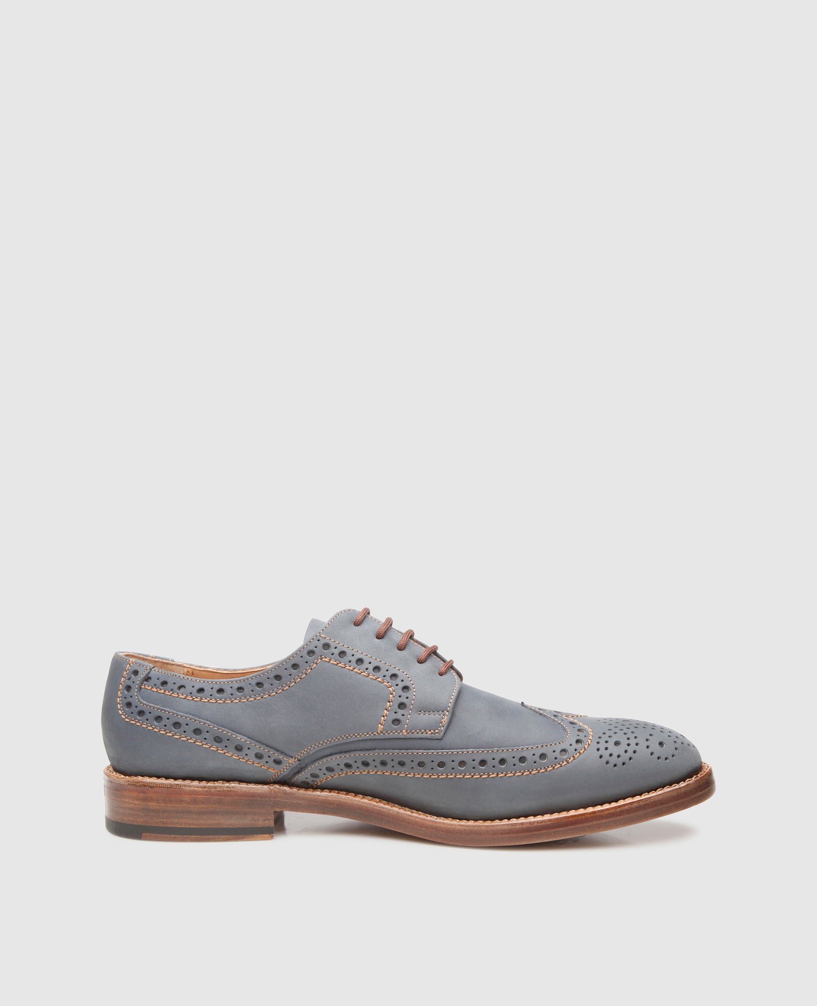 Stylish full brogue derby for men. – Heinrich Dinkelacker display picture 1