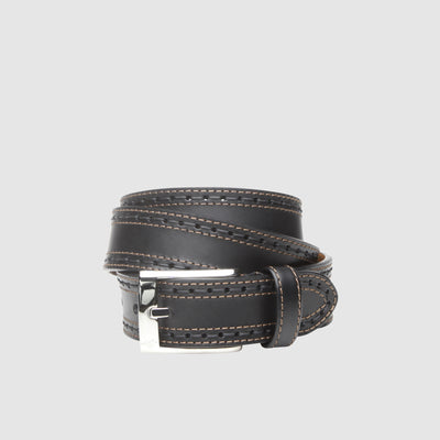 Leather belt