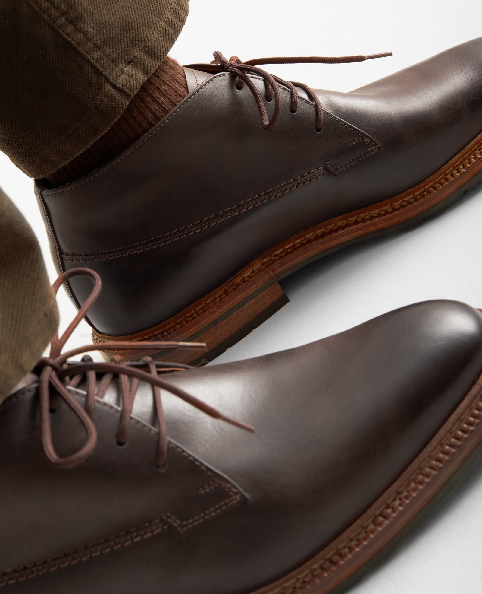 「Heinrich Dinkelacker」 Luzern Text: Men's Goodyear-welted shoe made of Boxcalf leather