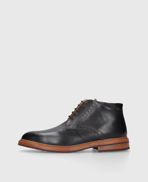 「Heinrich Dinkelacker」 Luzern Luzern Full Brogue BC - Black – Heinrich Dinkelacker