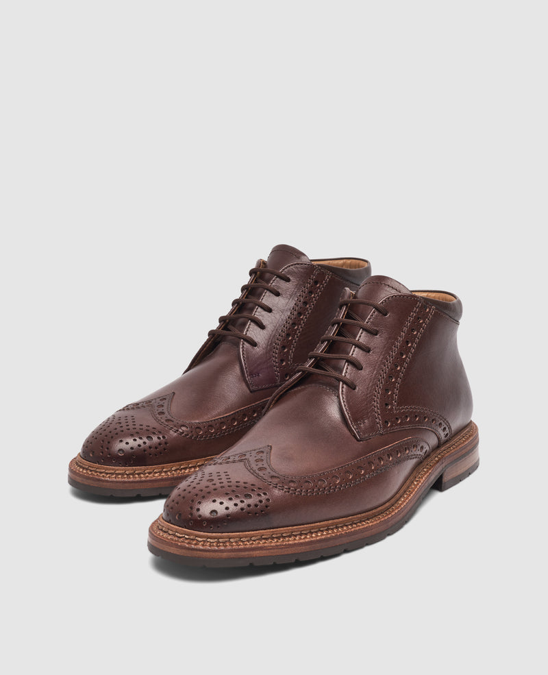Luzern Full Brogue BC - Dark brown – Heinrich Dinkelacker