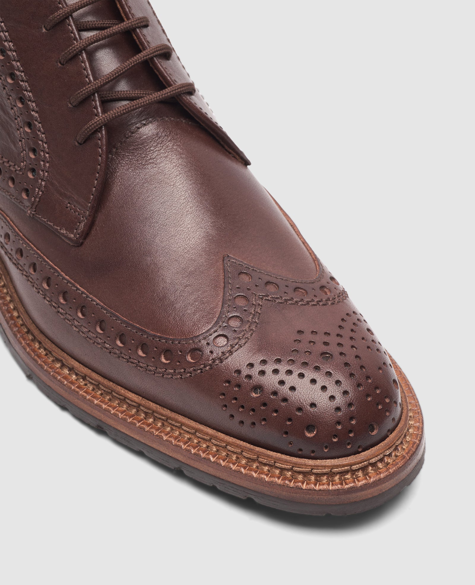 Luzern Full Brogue BC - Dark brown – Heinrich Dinkelacker