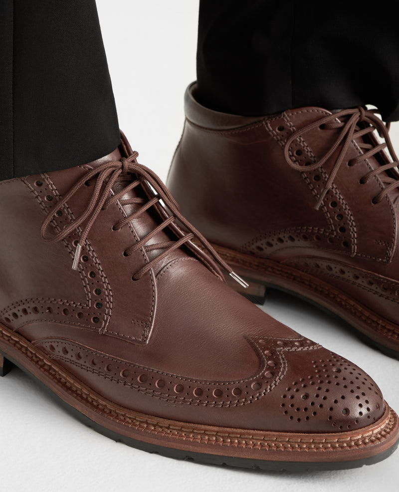 Luzern Full Brogue BC - Dark brown – Heinrich Dinkelacker