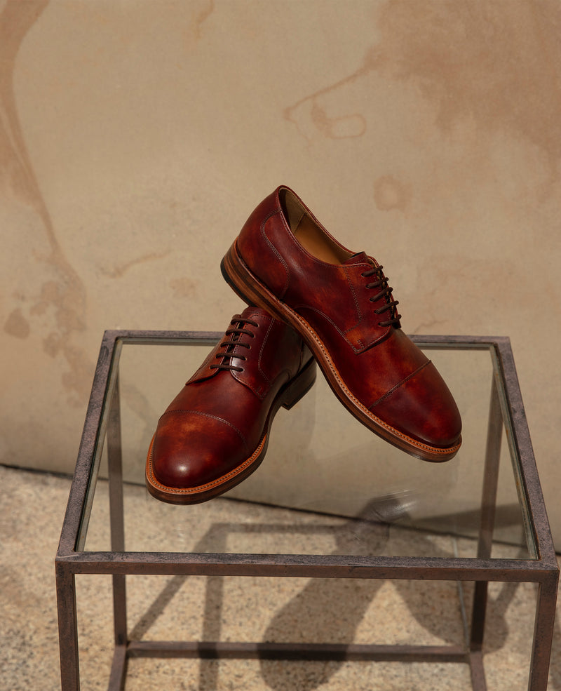 Heinrich Dinkelacker | Captoe Derby made from Toscana Calf