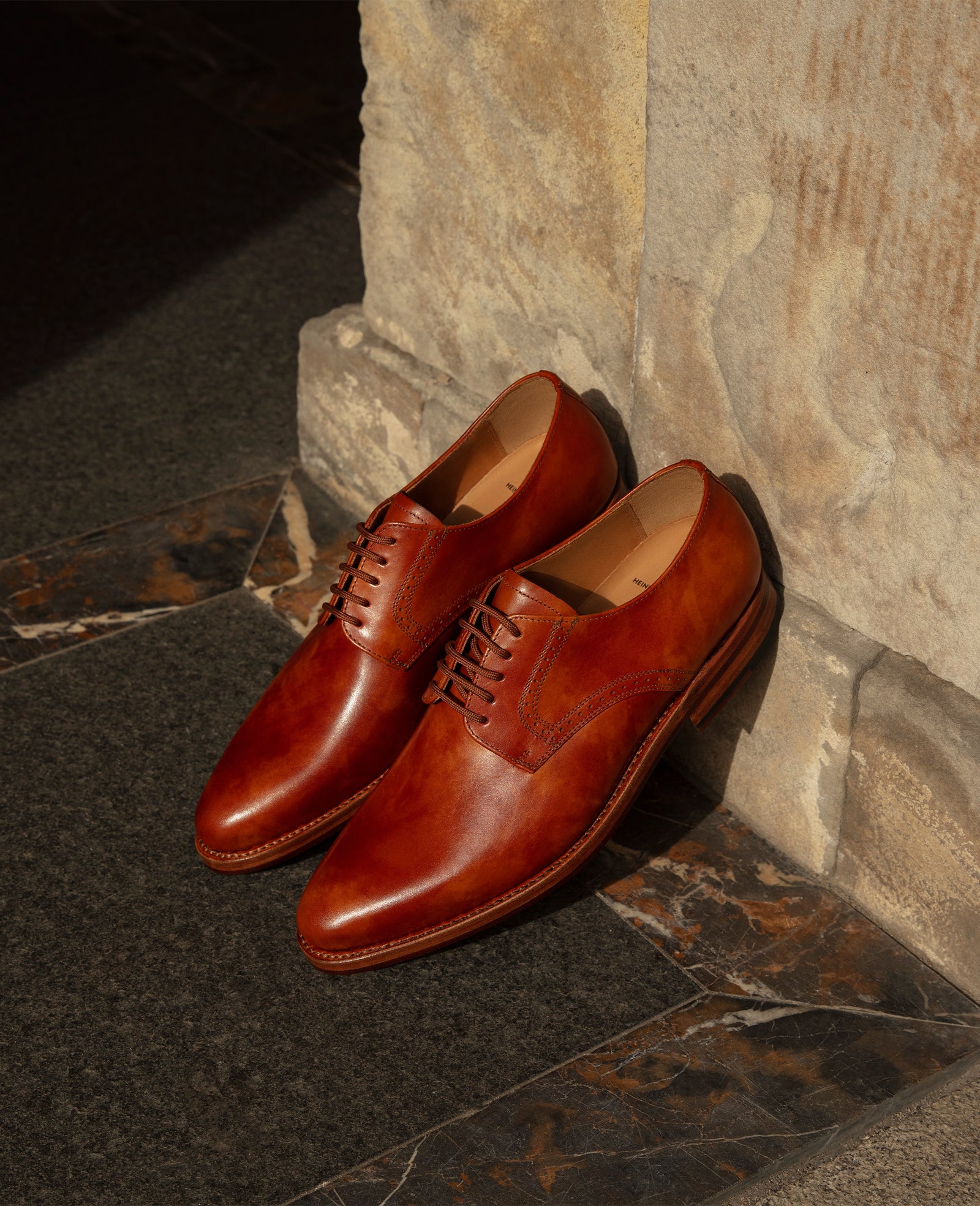 Simple derby made of finest Toscana Calf | Heinrich Dinkelacker