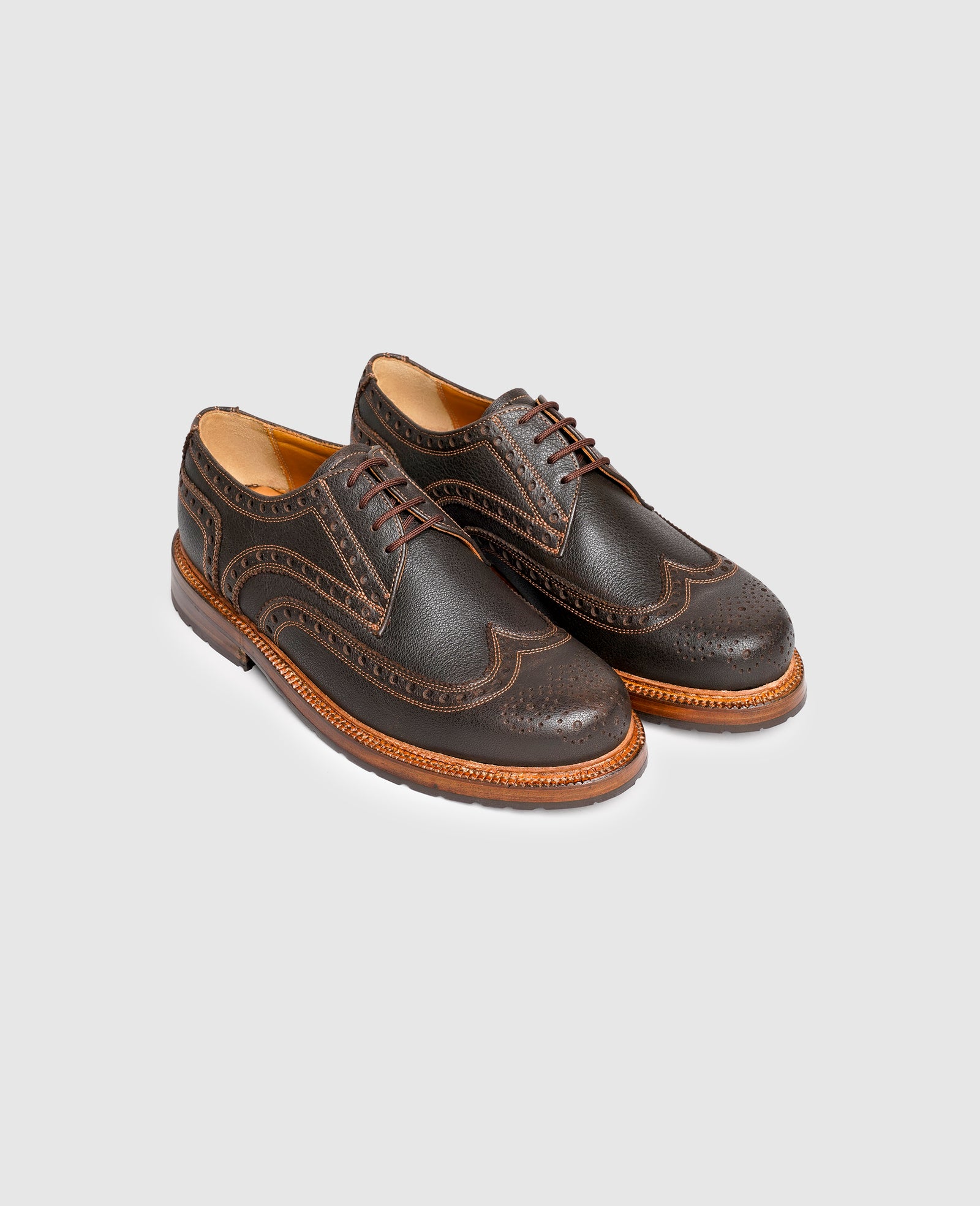 Budapest men's shoe made of water buffalo leather – Heinrich