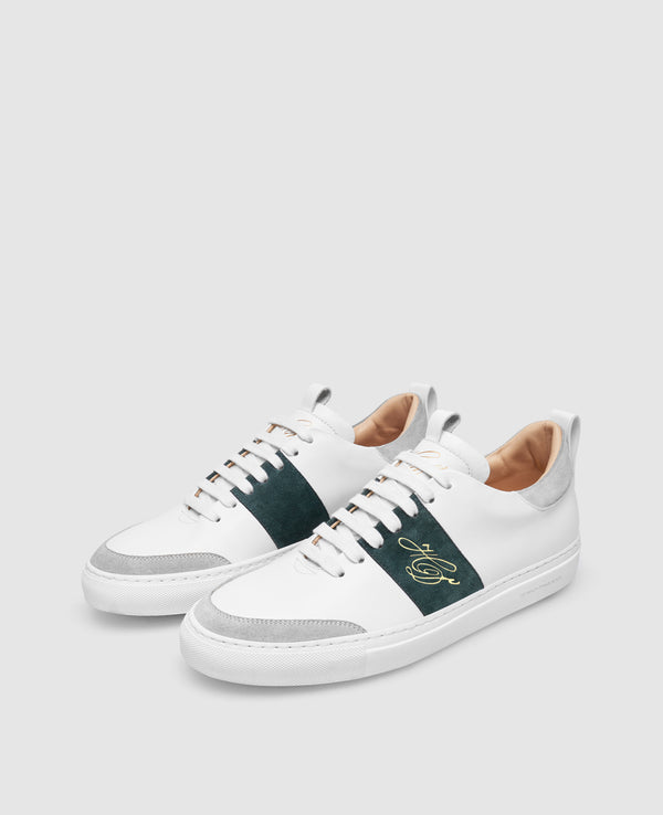 Turin Tennis Sneaker NP - White/Petrol