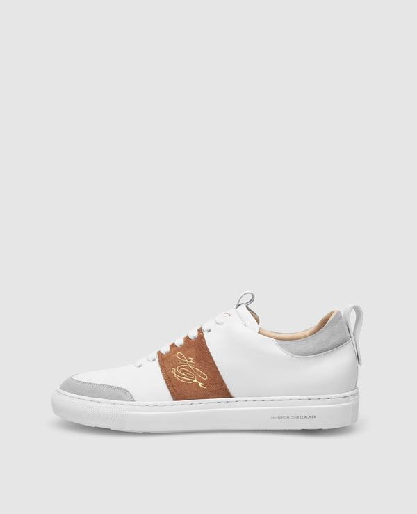 Turin Tennis Sneaker NP - White/Redbrown