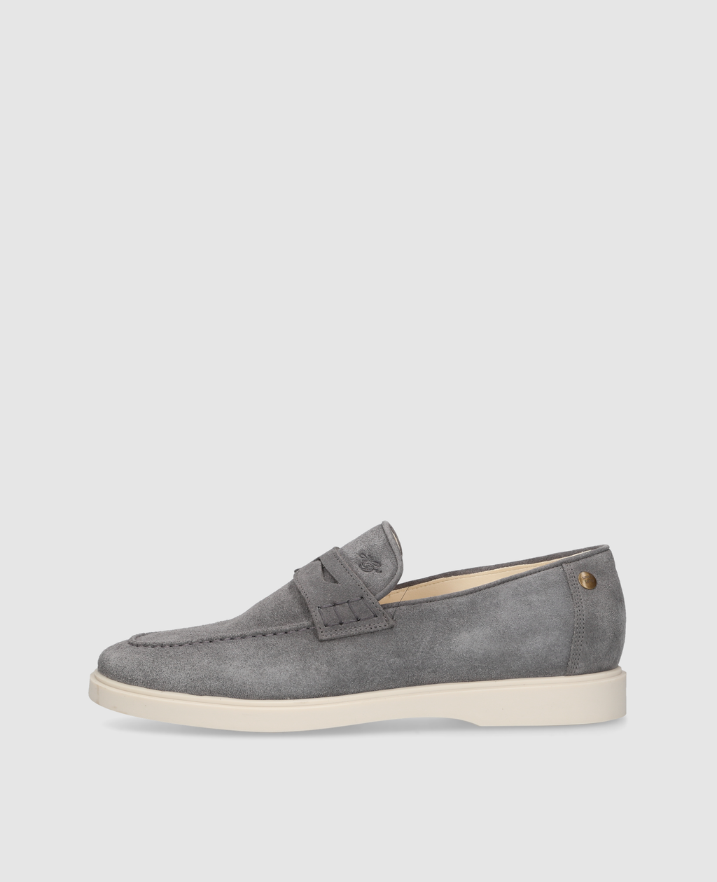 Der Genua Penny Loafer V in Grau für Herren – Heinrich Dinkelacker