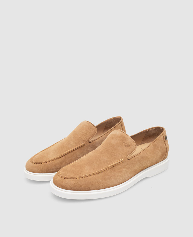 Genua Plain Loafer V - Light Brown