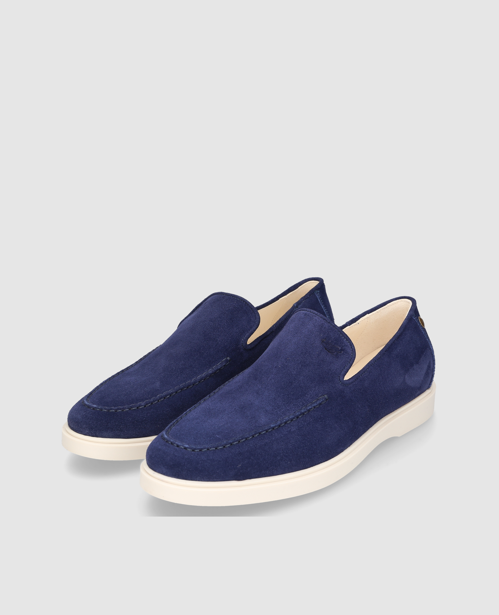 Der Genua Plain Loafer V in Navy für Herren – Heinrich Dinkelacker
