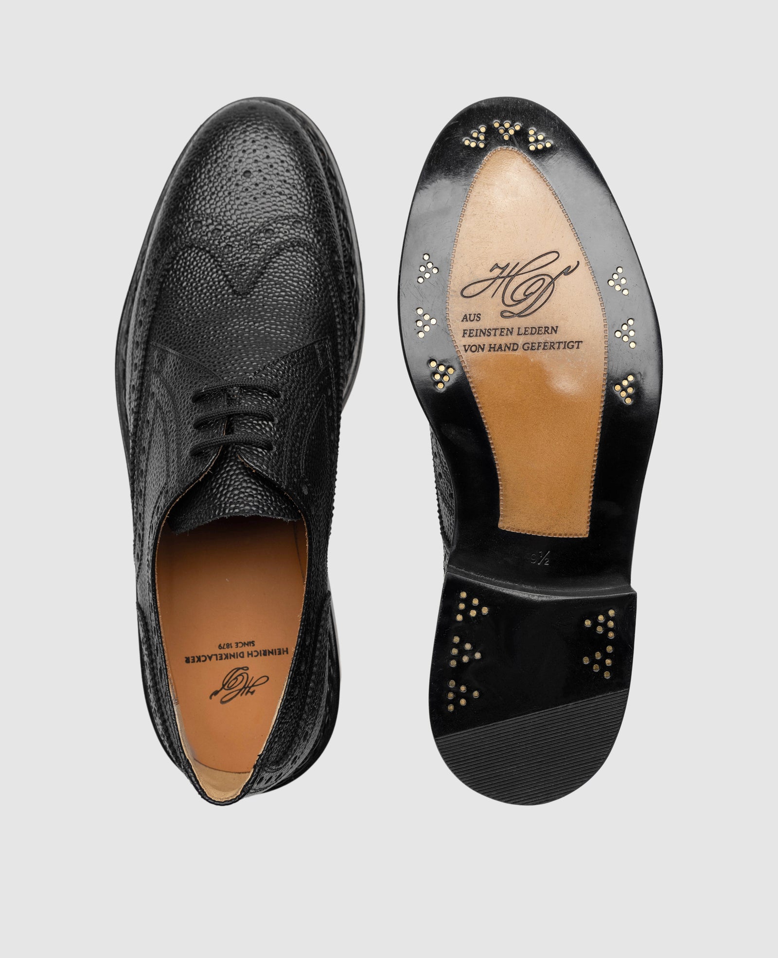 Buda Full Brogue SG - Black – Heinrich Dinkelacker