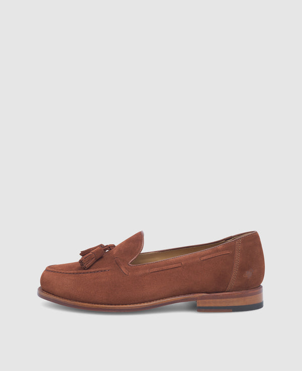 Wien Plain Tassel V - Red brown