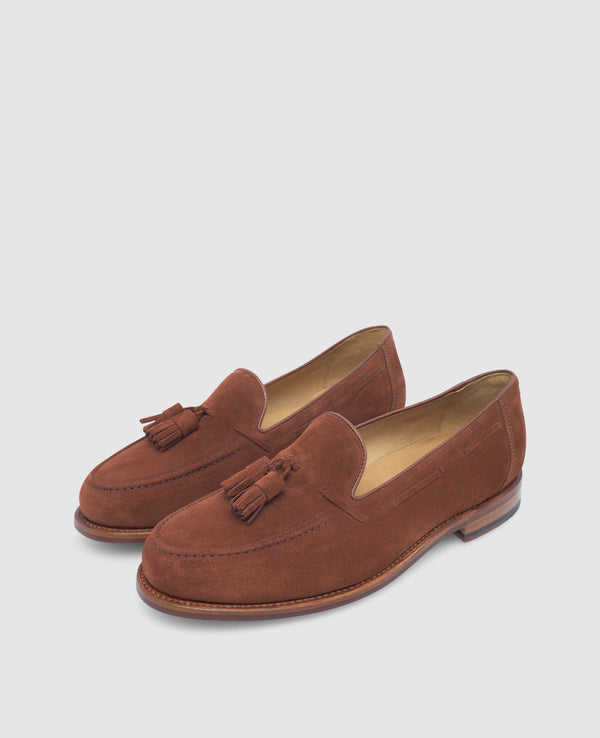 Wien Plain Tassel V - Red brown
