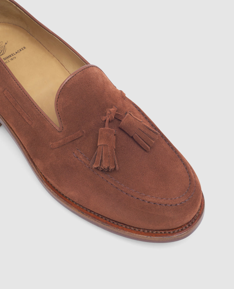 Wien Plain Tassel V - Red brown