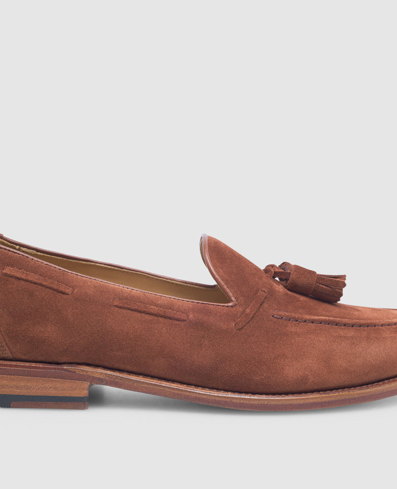 Wien Plain Tassel V - Red brown