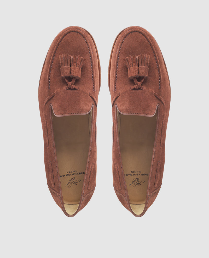 Wien Plain Tassel V - Red brown