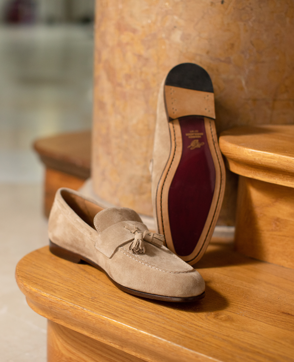 Der Amalfi Plain Tassel V in Hellbraun für Herren – Heinrich