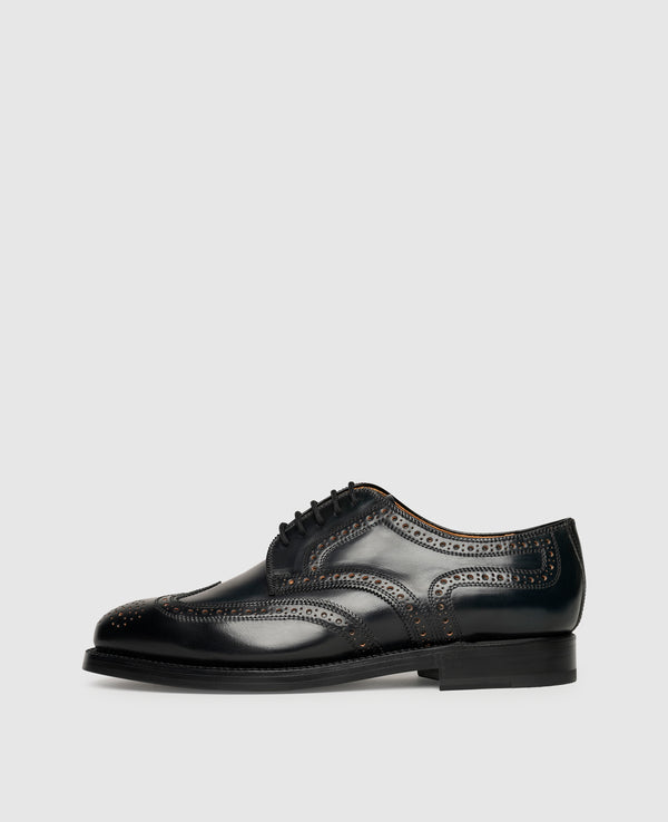 London Full-Brogue C - Black