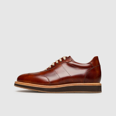 Leather sneakers for men