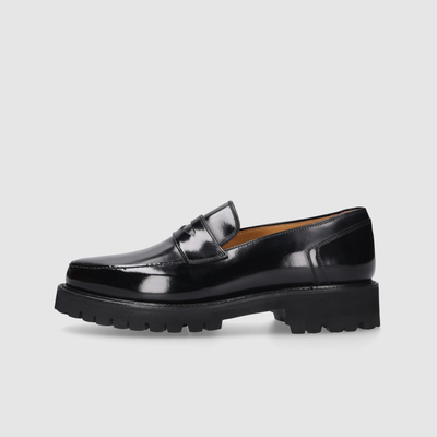 Leather slippers for men
