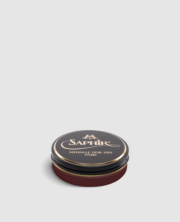 Pate de Luxe – Shoe Wax for Smooth Leather - Burgundy