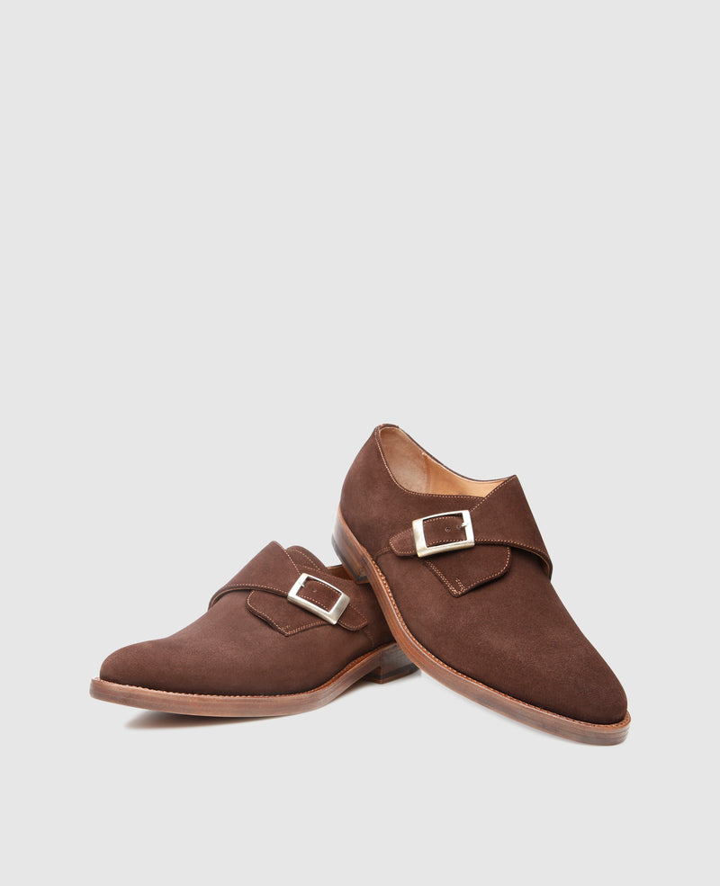 Milano Single Monk V - Dark Brown