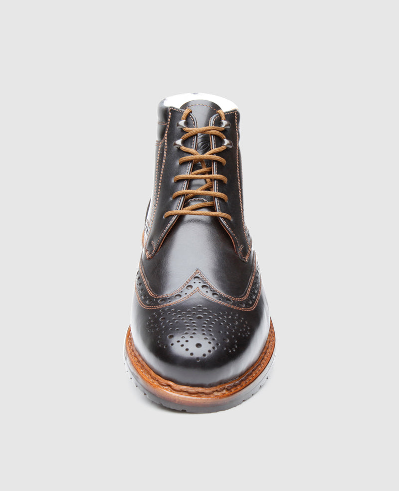 Buda Full-Brogue FC - Black