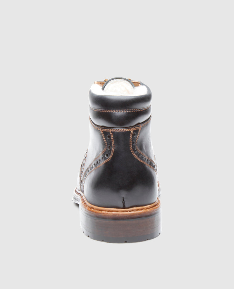 Buda Full-Brogue FC - Black
