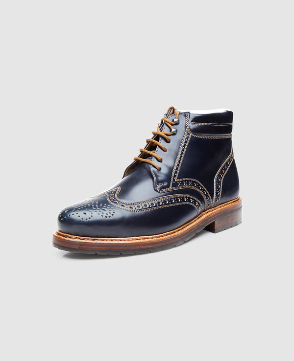 Buda Full-Brogue C - Navy