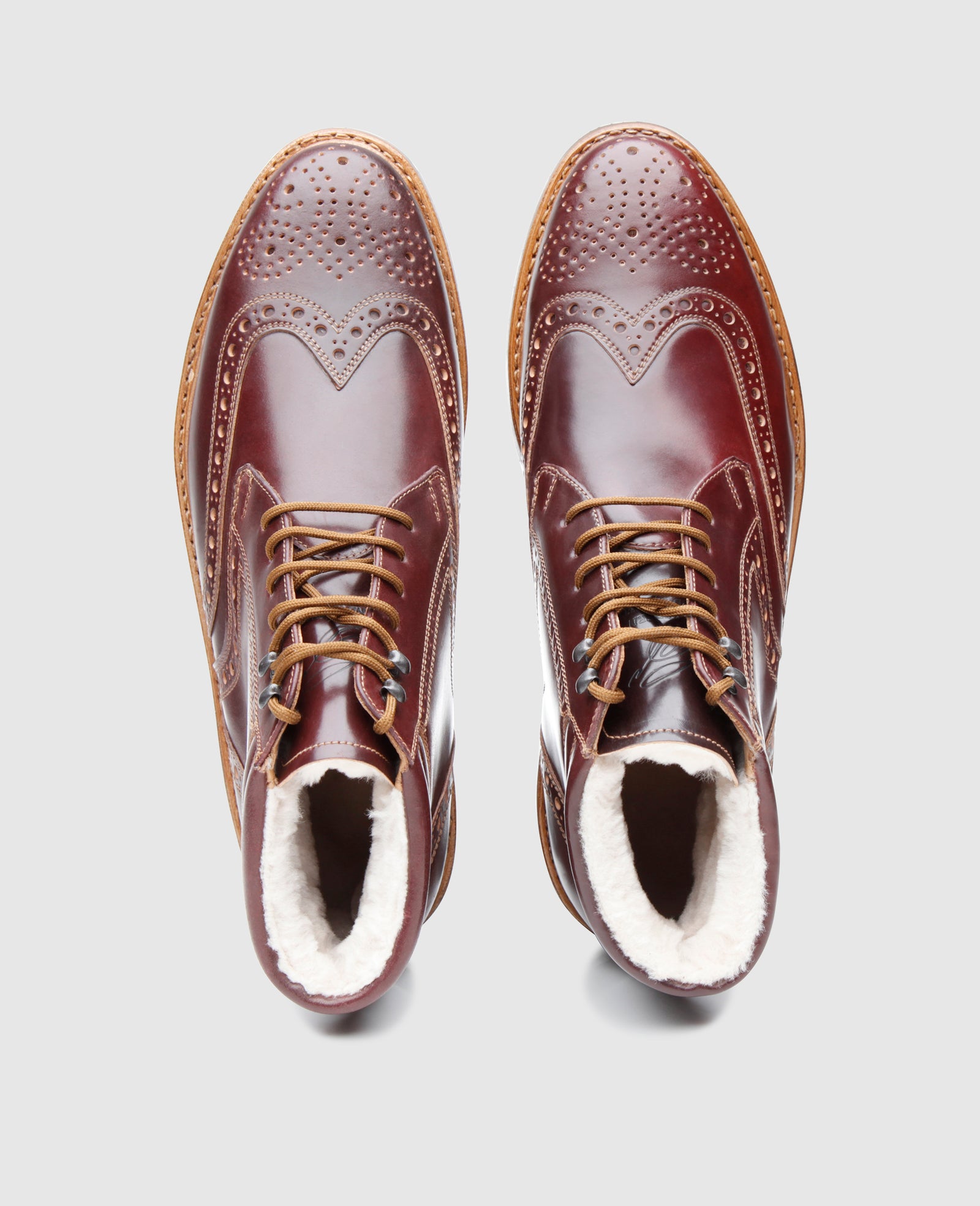 Buda Full Brogue C Oxblood