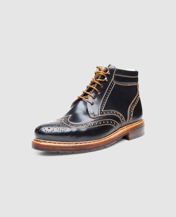 Buda Full-Brogue C - Black