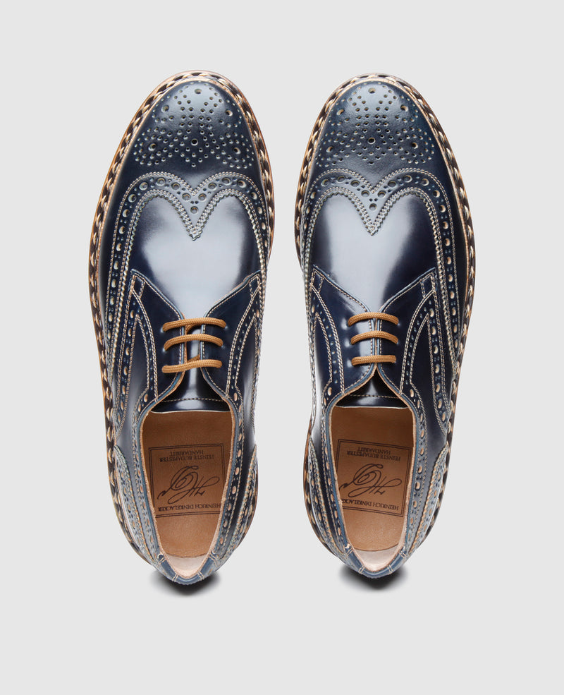 Buda Full-Brogue C - Navy