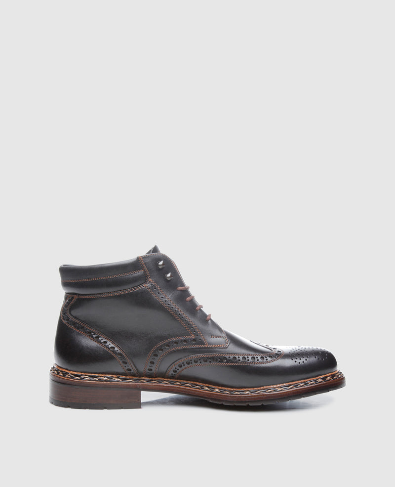 Buda Full-Brogue FC - Black