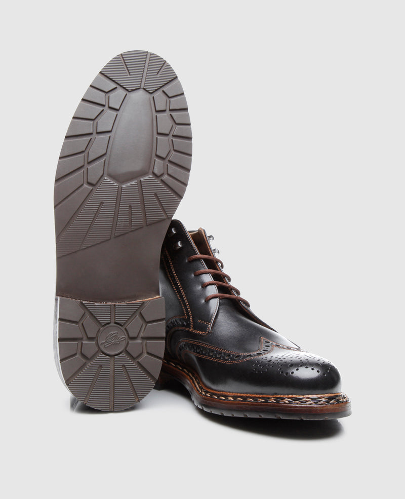 Buda Full-Brogue FC - Black